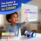 Apitor Robot Wheels 7-color LED eyes and interactive sound effects