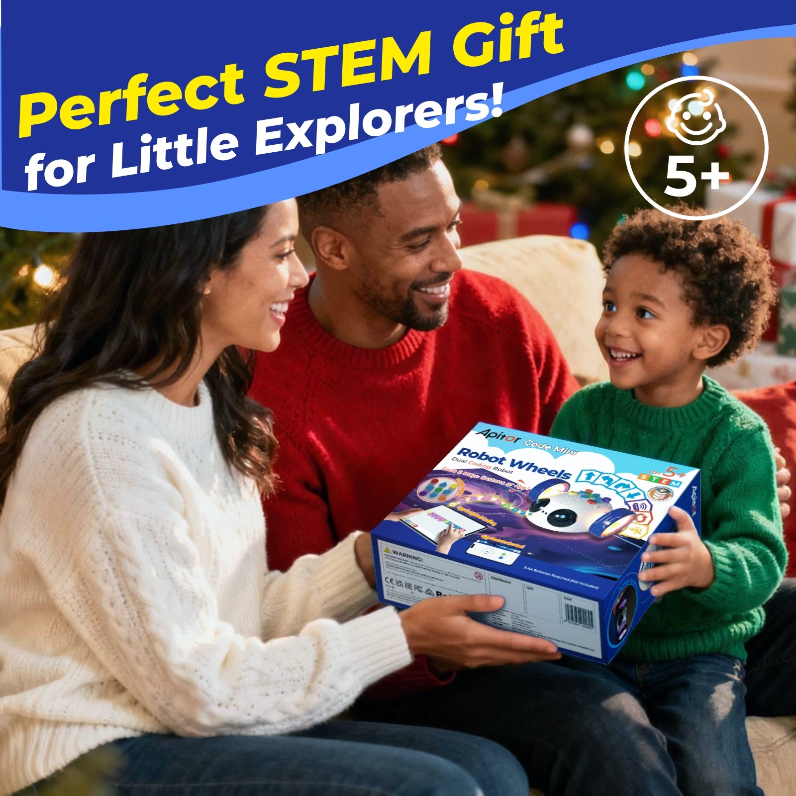 Apitor Robot Wheels – perfect STEM gift for kids ages 5-8