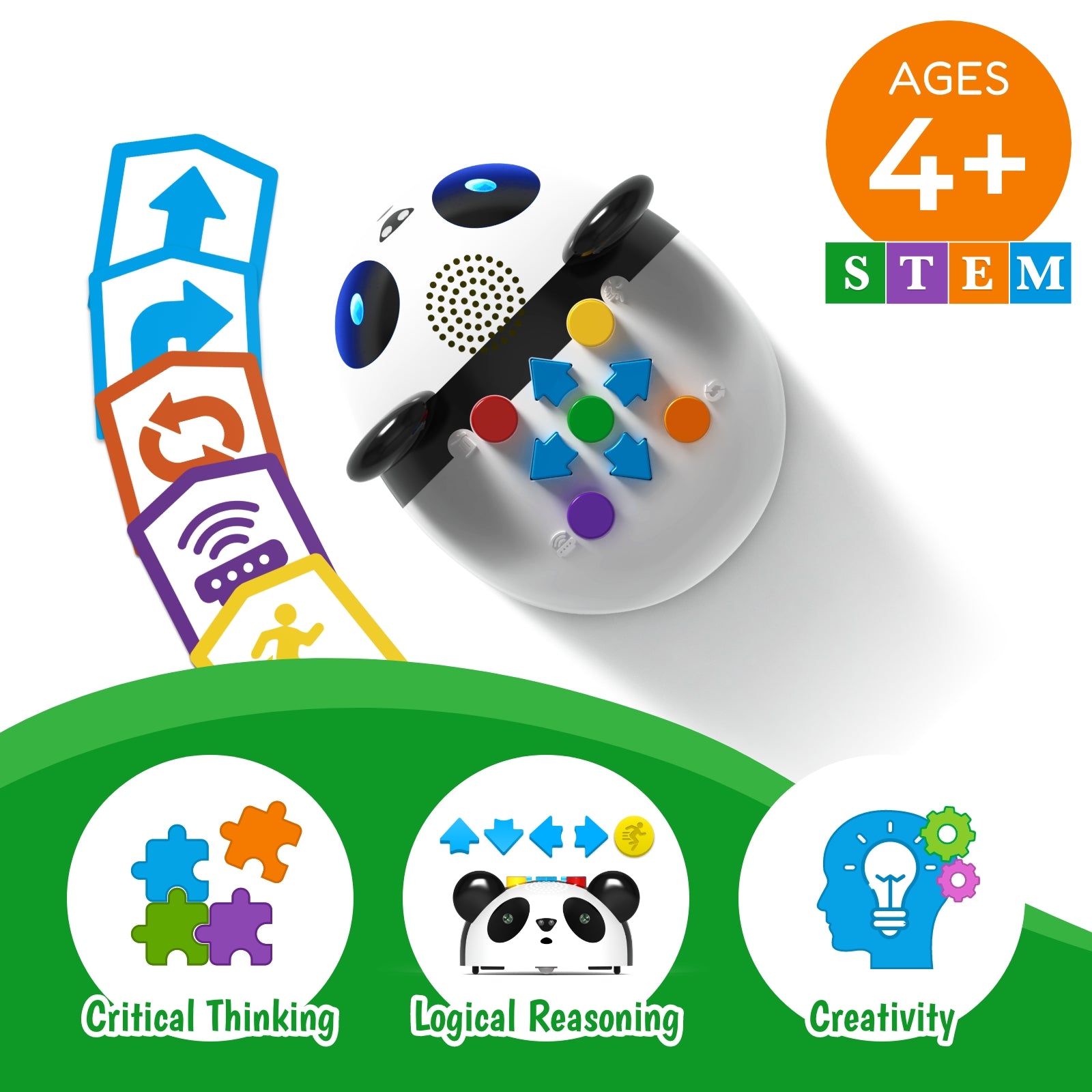 Apitor Robot Panda – builds computational thinking and problem-solving skills