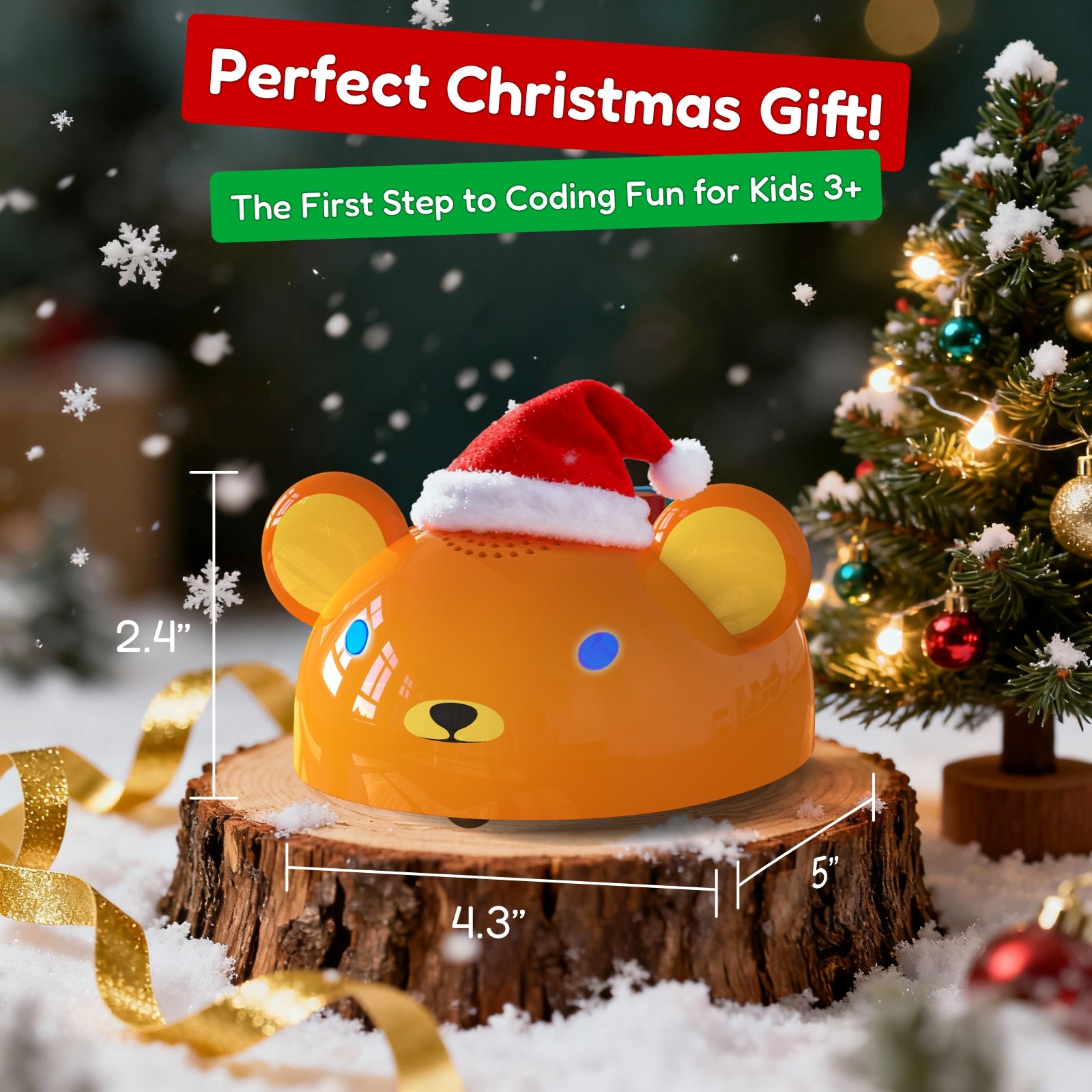 Apitor Robot Bear STEM coding toy – enhances logical thinking for toddlers