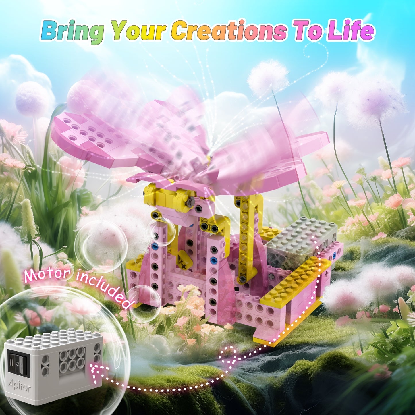 Robot G STEM Kits- Includes Large Storage, 8 in 1 Electric Building Toys for Kids 6-8 8-10 Years Old