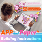 Apitor® Robot G｜8-in-1 Motorized Ferris Wheel STEM Building Kit for Girls