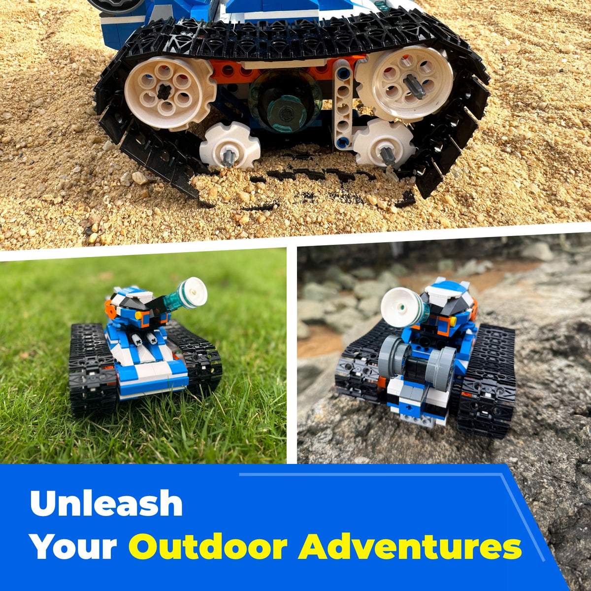 Apitor Robot J performing 360-degree stunt – remote control coding robot for kids