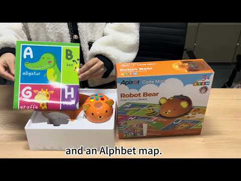 Apitor® Robot Bear｜Screen-Free First Coding Robot